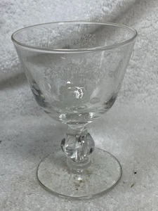 QUEEN ESTHER Glassware Homer  Laughlin Sherbert Liquor Rose Crown - Picture 1 of 5