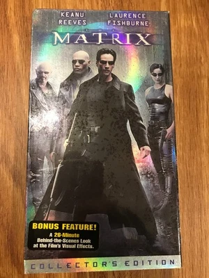The Matrix (VHS, 1999) Collectors Edition - Brand New - Factory Sealed NEW - Image 1 of 3