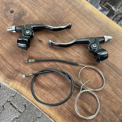 Palancas de freno Shimano Deerhead BL-M700 vintage de la vieja escuela años 80 22,2 mm Japón Foto 1 de 4