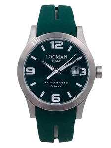 Orologio Locman Island Automatico 615VGV/398 40mm Gomma Scontatissimo Nuovo - Foto 1 di 8