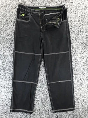 Empyre Baggy Skate Black Mens Jeans Size 33 (Measures 33x29) Streetwear Pockets - Image 1 of 4