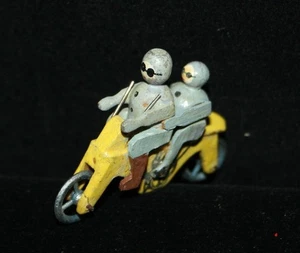 Antikes Erzgebirge Putz Spielzeug Seifen Motorrad selten - Bild 1 von 3