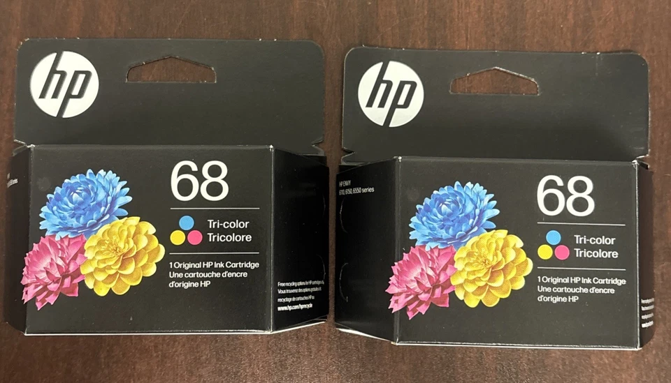 HP 68 Tri-color Original Ink Cartridge 120 pages 7FP20TN