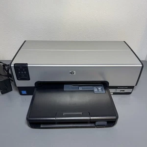 HP Deskjet 6940 Standard Color Inkjet Printer Tested w/ Power Adapter 1907 Pages - Picture 1 of 11