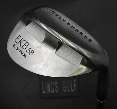 Lynx Only Bunker EKB 58° Sand Wedge Regular Graphite Shaft Lynx Grip - Image 1 of 4