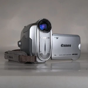 Canon MV890 Minidv Video Camera Camcorder Recorder 700x, Boxed +New Battery - Picture 1 of 21