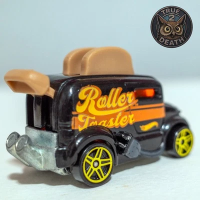 风火轮滚轮 TOASTER - 2019 Experimotors FYC04 黑色/橙色可移动 - 宽松 — 第 1/4 张图片