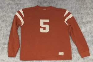 Vintage Y2k Arizona Rugby jersey long sleeve shirt stripes L Cotton - Picture 1 of 7