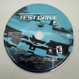 Sega Dreamcast Game Test Drive 6 TESTED DISC ONLY