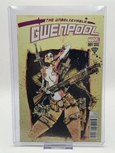 THE UNBELIEVABLE GWENPOOL #1 FRIED PIE VARIANT Jim Mahfood 2016 First Series NM - Picture 1 of 2