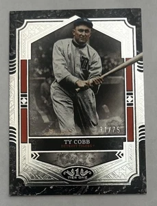 2025 Topps Tier One Ty Cobb 31/75 Detroit Tigers Baseball Legend - Picture 1 of 2