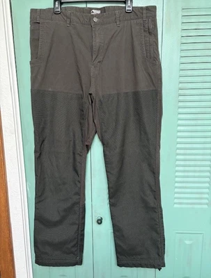 Mountain Khakis классический крой туризм/рабочая одежда/щетка брюки | серый | 38 X 32 | новый без ЯРЛЫКОВ - Изображение 1 из 4