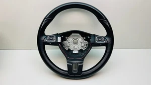 VW T5FL Original 3 Rayons Volant Cuir Multifonction 7E0419091L - Photo 1/12