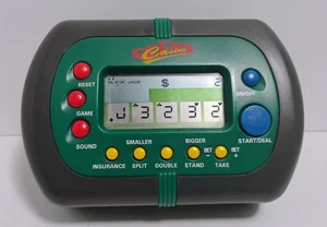 SPECTRA LGW-40A CASINO LCD GAME WITH STEREO CASSETTE PLAYER TAPE PLAYER WORKS!! - Picture 1 of 7