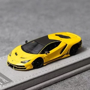 Sonicsphere 1:64 Yellow Lamborghini LP770-4 Resin Model Car Limited Edition - Picture 1 of 3