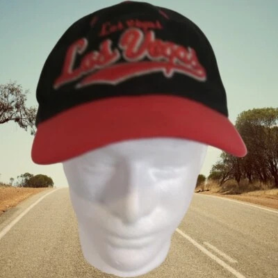 Gorra de béisbol ajustable LAS VEGAS multicolor - roja negra Foto 1 de 4