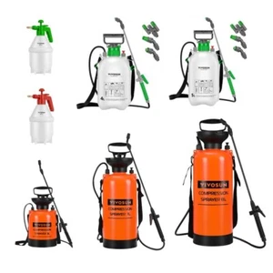 VIVOSUN Garden Pressure Spraye - Portable Hand Pump Chemical Weed Spray Bottle - Picture 1 of 80