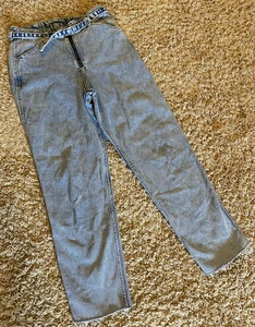 HOLLISTER Women's Jeans - Ultra High-Rise Mom Jean Distressed Light Wash, Size 3 - Picture 1 of 3