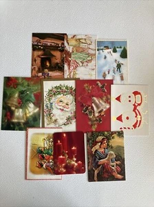 10 Stück - gebrauchte Vintage Weihnachtskarten - Bild 1 von 11
