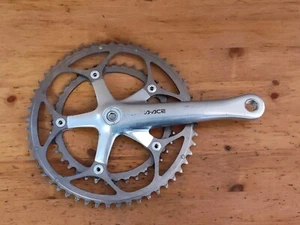 Shimano Dura Ace 7700 172.5mm Right Crank Arm And Chainrings - Picture 1 of 6
