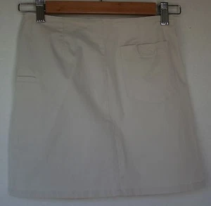 Minifalda para mujer EXPRESS caqui talla 1/2 elástica 2 bolsillos - Imagen 1 de 2