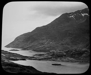 Magic Lantern Slide LOCH SCAVAIG ISLE OF SKYE C1890 PHOTO SCOTLAND ANTIQUE - Picture 1 of 3