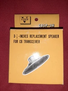 Vanco # CBSP-3H - Altoparlante rotondo 3 1/2" 8 Ohm NUOVO NOS NUOVO CON SCATOLA Vintage - Foto 1 di 2