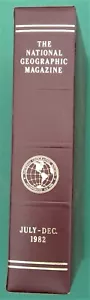 National Geographic Magazine & Slipcase July - December 1982 Volume 162 Nos. 1-6 - Foto 1 di 12
