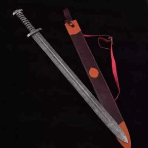 Hand Forged Damascus Steel Viking Sword Sharp Battle Ready Medieval Sword Gift - Picture 1 of 4