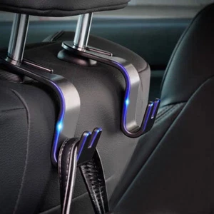 2x Car Seat Back Hook Bag Hanger Holder Clothes Storage Car Interior Accessories - Picture 1 of 15