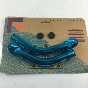 Extremos largos de barra de aleación anodizada azul John con diseño de perfil - Imagen 1 de 4