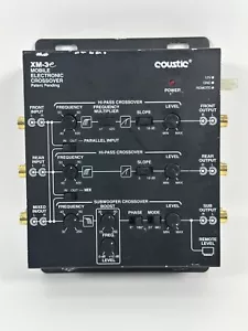 Genuine Original OEM Coustic XM-3E Mobile Electronic Crossover - Picture 1 of 4