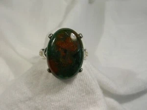 Women's 18x13mm Ocean Jasper Sz 8 - Picture 1 of 1
