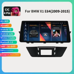 6+64GB Android 12 Car GPS Radio WiFi DSP Carplay For BMW X1 E84 2009-2015 CIC AI - Picture 1 of 24