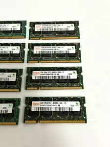 Hynix 16 GB (8 x 2GB ) LAPTOP MEMORY 2Rx8 PC2-6400S-666-12 - Picture 1 of 3