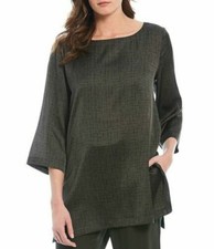 eileen fisher cotton tops