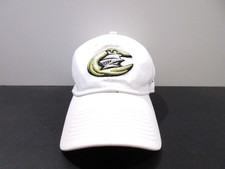Charlotte Knights Hat Cap Strap Back White Gold Minor League Baseball Mens