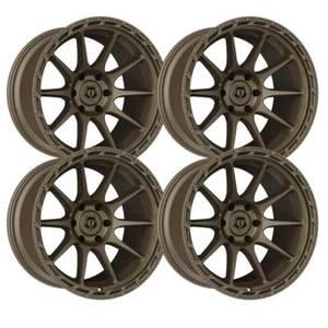 (Set-4) TIS 563BZ 18X9 6x139.7 0mm Bronze Wheels Rims 18 Inch - Picture 1 of 11