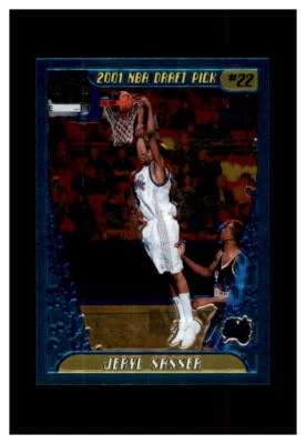 2001-02 TOPPS CHROME BASKETBALL ROOKIE #150 JERYL SASSER ORLANDO MAGIC - Image 1 of 2