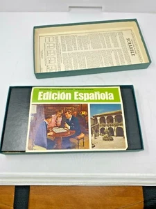 Vintage Spanish Scrabble - Selchow & Richter Foreign Edition Game Complete - Picture 1 of 4