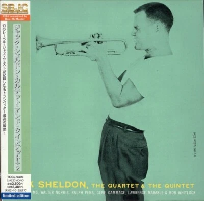 Jack Sheldon The Quartet and the Quintet JAPAN MINI LP CD Paper Sleeve w/OBI - Image 1 of 3