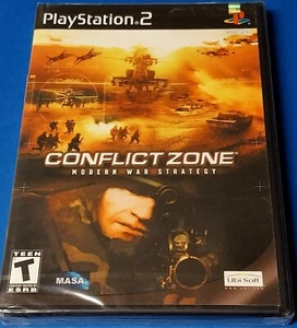 Conflict Zone PS2 Game Modern War Strategy Sony PlayStation 2 NEW Military RTS - Picture 1 of 1