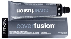 Redken Cover Fusion  Low ammonia Permanent "NEW PACKAGING" 2oz Choose any Shade - Picture 1 of 3