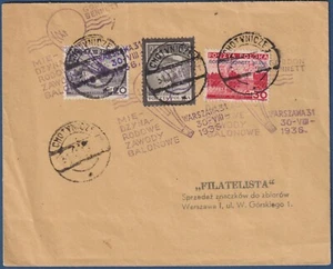 Polonia - 1936 - Ballon Post "GORDON BENNET" Da Chotynicze per Varsavia - Picture 1 of 1