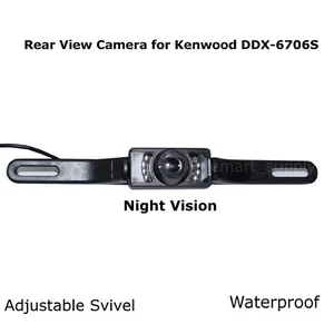 Rückfahrkamera Rückfahr Nummernschild Nacht für Kenwood DDX-6706S DDX6706S - Bild 1 von 2