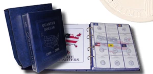 Album Raccogliore per monete da un Quarto di Dollaro commemorativi GLI STATI - Foto 1 di 2