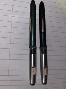 Pair Of Unused Nos Wearever Fountain pens 1960s pennant - Picture 1 of 8