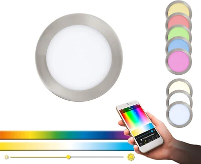 EGLO connect FUEVA-C 33212 Einbauleuchte smart RGB 17cm TW EK:F (Spektrum A-G) - Bild 1 von 4