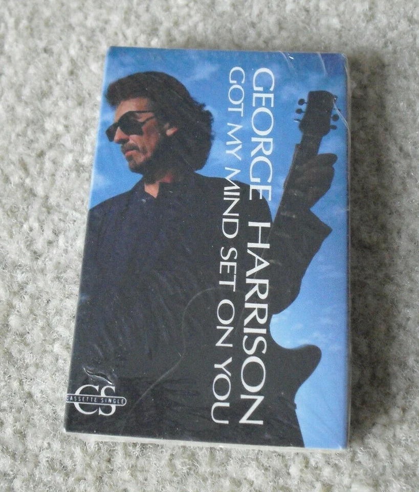 Vintage Cassette Single George Harrision Got My Mind Set on You Sealed - Image 1 of 1