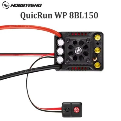 Hobbywing QUICRUN-WP-8BL150 Impermeable 150A ESC Sin Escobillas para Coche de radiocontrol de 1/8 Foto 1 de 4